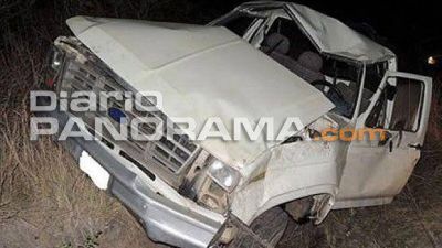 Vuelco de una camioneta deja un joven herido sobre ruta 34
