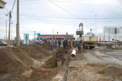 Se avanza en la primera etapa de la nueva red cloacal de la ciudad
