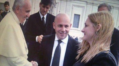Ricardo Sastre fue recibido por el Papa