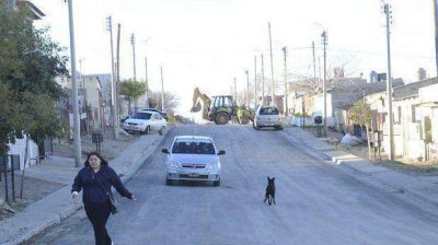 En el M�ximo Ab�solo avanza la pavimentaci�n de 30 cuadras