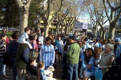 El triunfo argentino y los festejos de los olavarrienses