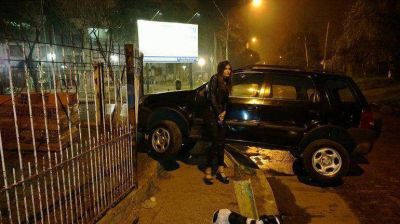Magal� Mora se accident� con su auto: 