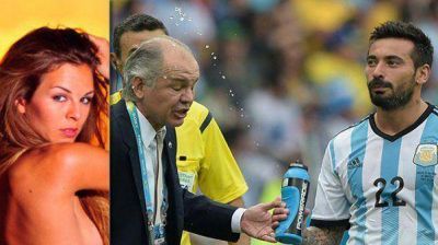 La novia de Ezequiel Lavezzi lo describe tras el 