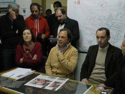 GIUSTOZZI SE REUNI� CON DIRIGENTES Y MILITANTES EN MAR DEL PLATA