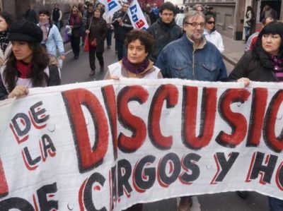 El paro de Amsaf� Rosario se sinti� poco en las escuelas