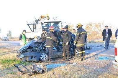 Un muerto en un accidente en la ruta 35