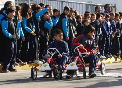 Una pista para que los ni�os de Maip� aprendan a manejar