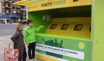 Empezaron a funcionar 16 nuevos Puntos Verdes