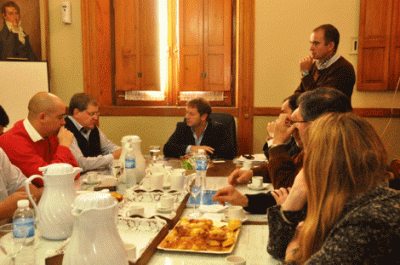 Funcionarios de Malarg�e destacaron el crecimiento del Parque Industrial 