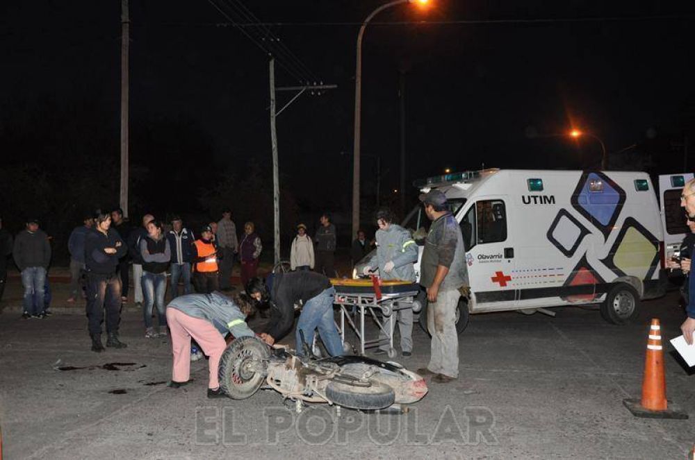 El joven accidentado contin�a en estado delicado