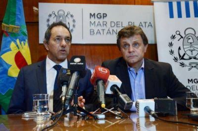 Scioli: �Tenemos el acompa�amiento y compromiso desde General Pueyrredon� 