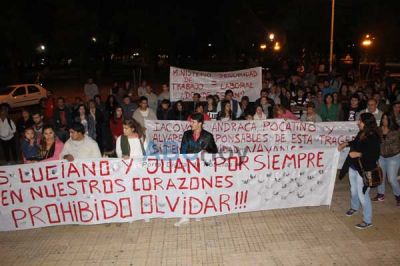 Pedir�n a Lunghi un lugar para recordar a Luciano, Lucas y Juan Cruz