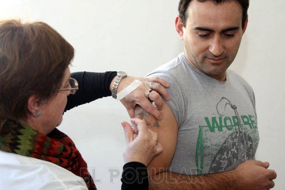 Se aplicaron mas de 150 dosis de vacuna antigripal