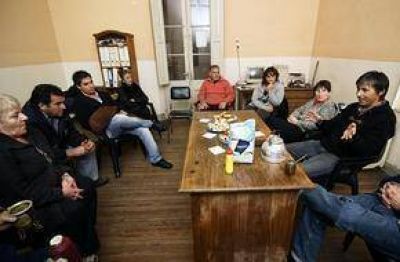 Encuentro con delegados sindicales