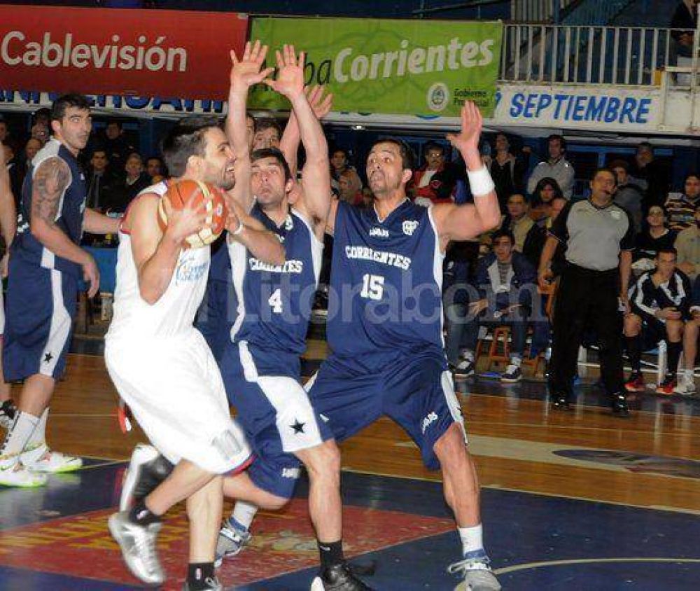 Santa Fe cay� ante Corrientes por el Argentino de B�squetbol