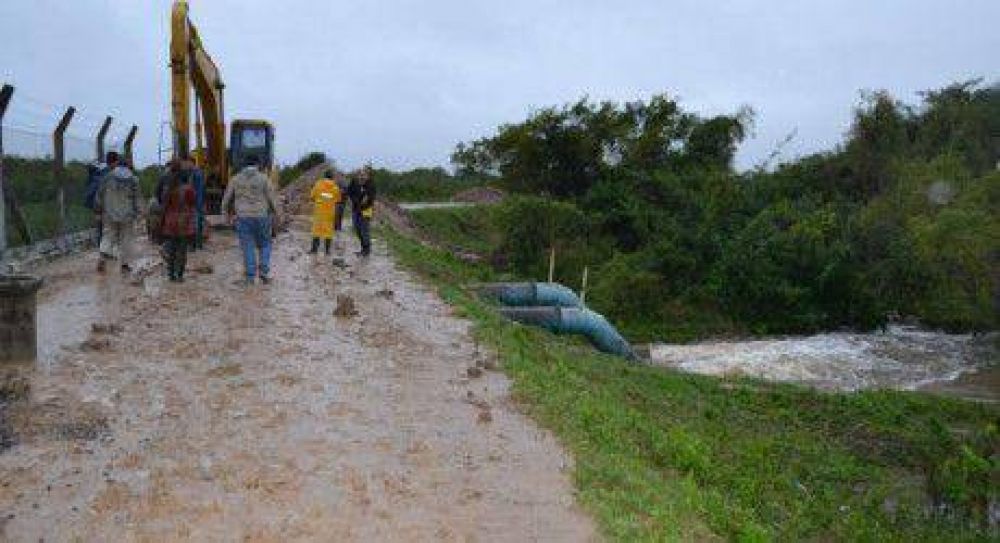 Mejora situaci�n de Clorinda al aumentar capacidad de drenaje de las aguas