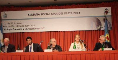 Concluy� la Semana Social con un llamado a erradicar la pobreza