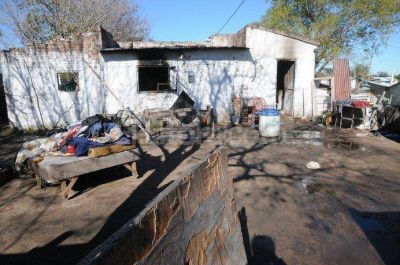 Balazos, fuego y un menor en grave estado