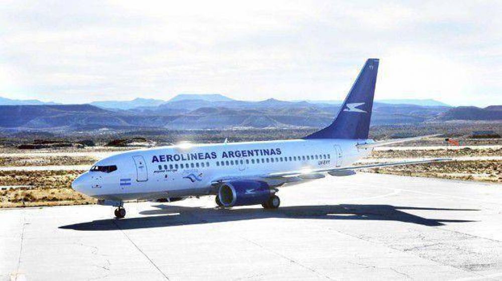 Aerol�neas Argentinas tendr� un vuelo semanal Trelew-San Pablo