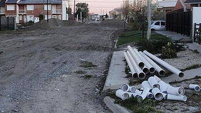 Iniciaron obras de cloacas en Playa Uni�n