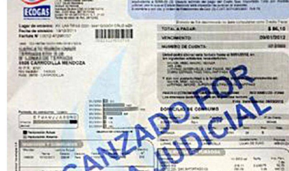 Recomiendan no pagar las facturas de gas con aumento