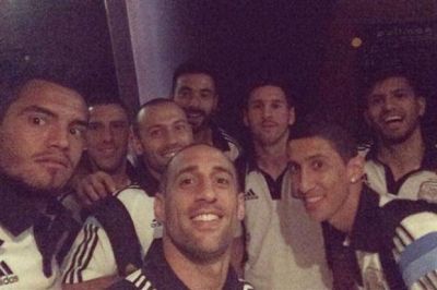 La Argentina lleg� a San Pablo, a la espera del trascendental partido ante Suiza