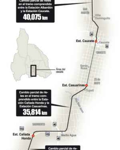 Hoy se conocer� qui�n har� las v�as del tren