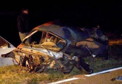 Un muerto en un choque en la ruta 35