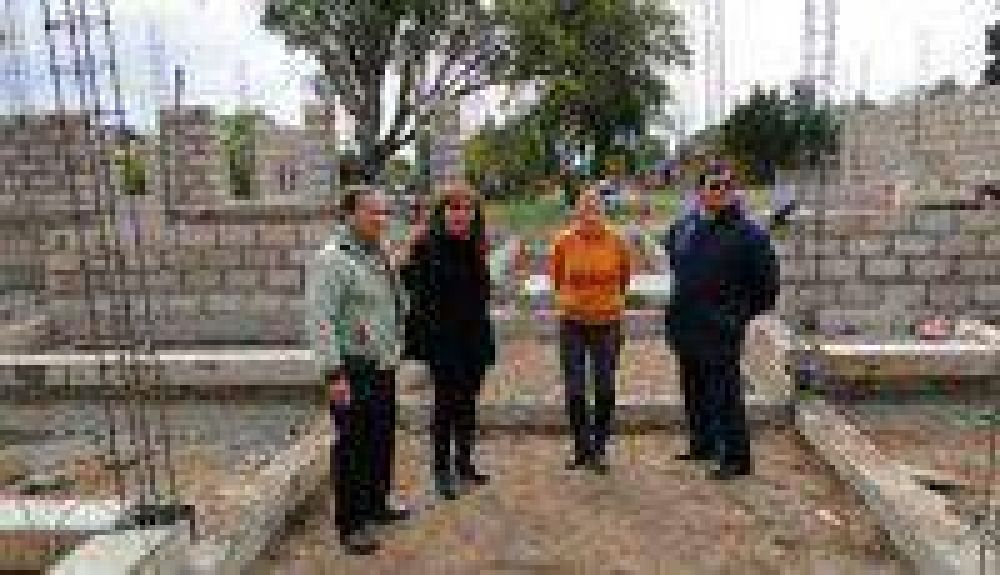 Avance en la construcci�n y mantenimiento de CICs en la provincia