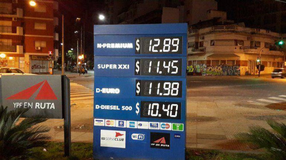 YPF volvi a aumentar los precios de sus combustibles: todas las naftas suben un 4 por ciento