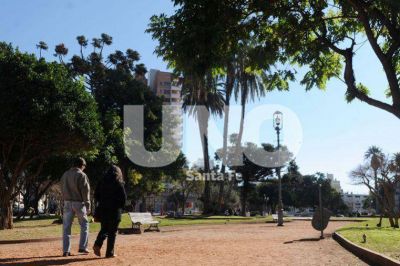 Tras el conflicto en el Alberdi, ahora har�n una mateada en la plaza San Mart�n