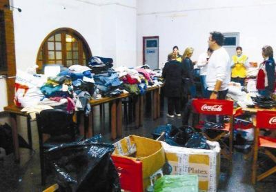 Lugares donde se puede acercar ayuda para los evacuados