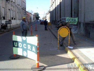 UOCRA Solidario coloc� carteles