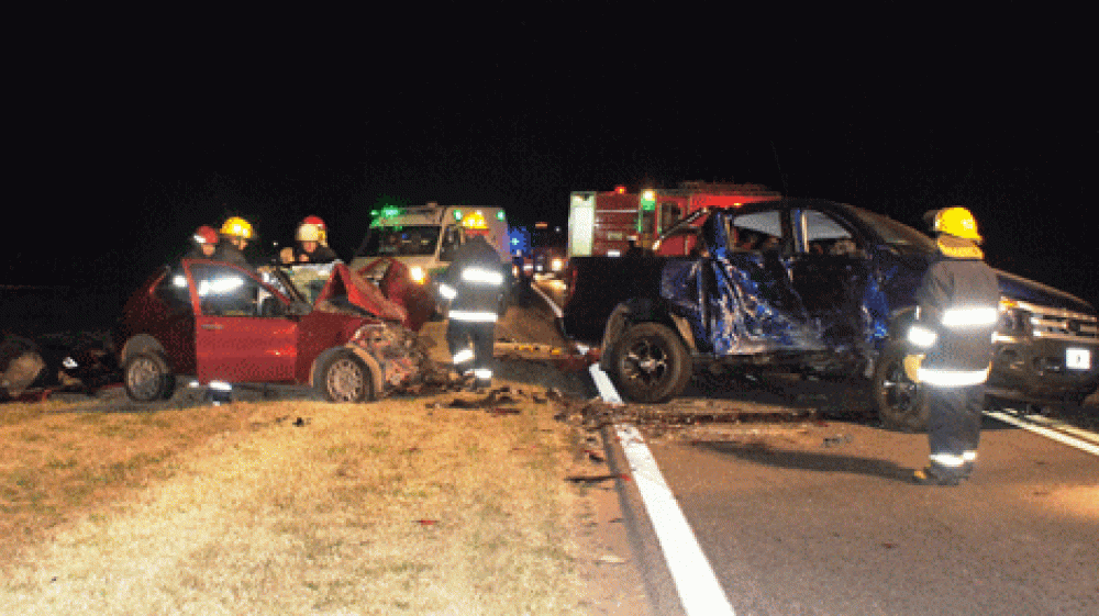 Mueren dos chivilcoyanos en un fatal accidente 