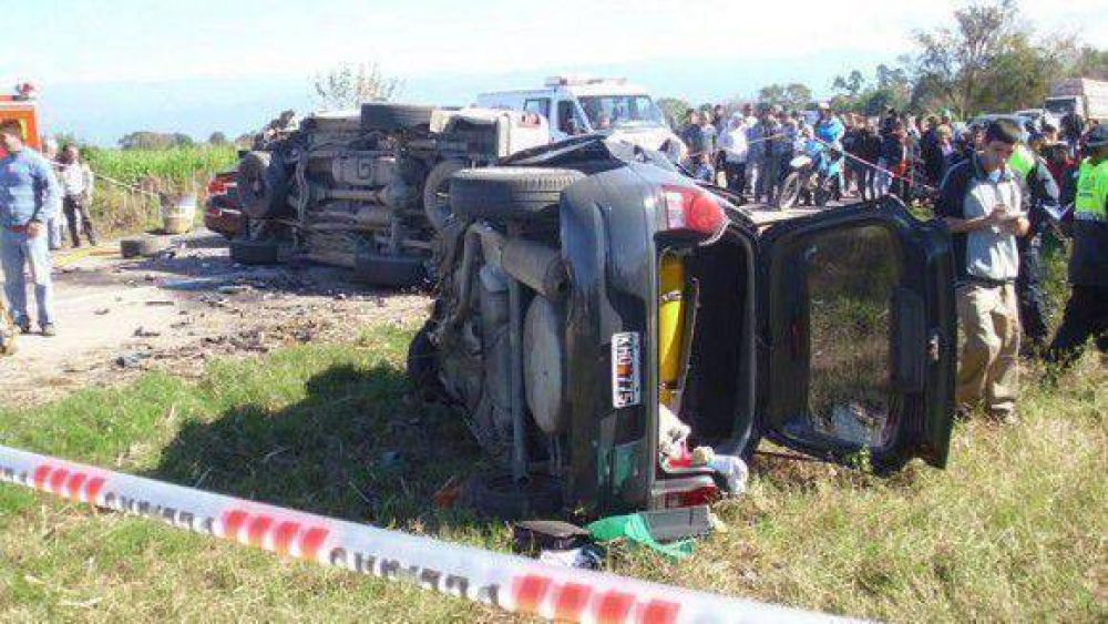 Una pareja muri� tras un choque en la ruta nacional 38