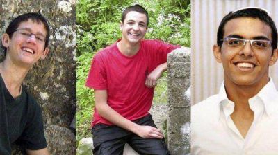 Hallan muertos a los tres j�venes israel�es que estaban desaparecidos