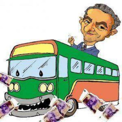 A caminar: otro aumento del transporte p�blico