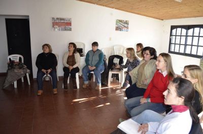 Se realiz� en Suteba un taller de la voz para docentes.