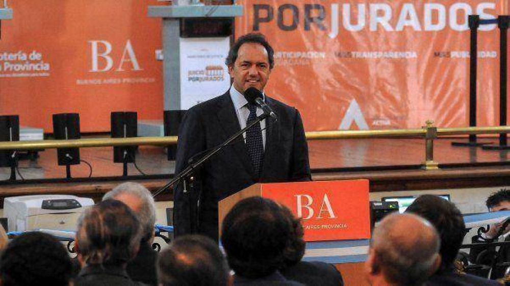 Scioli: 