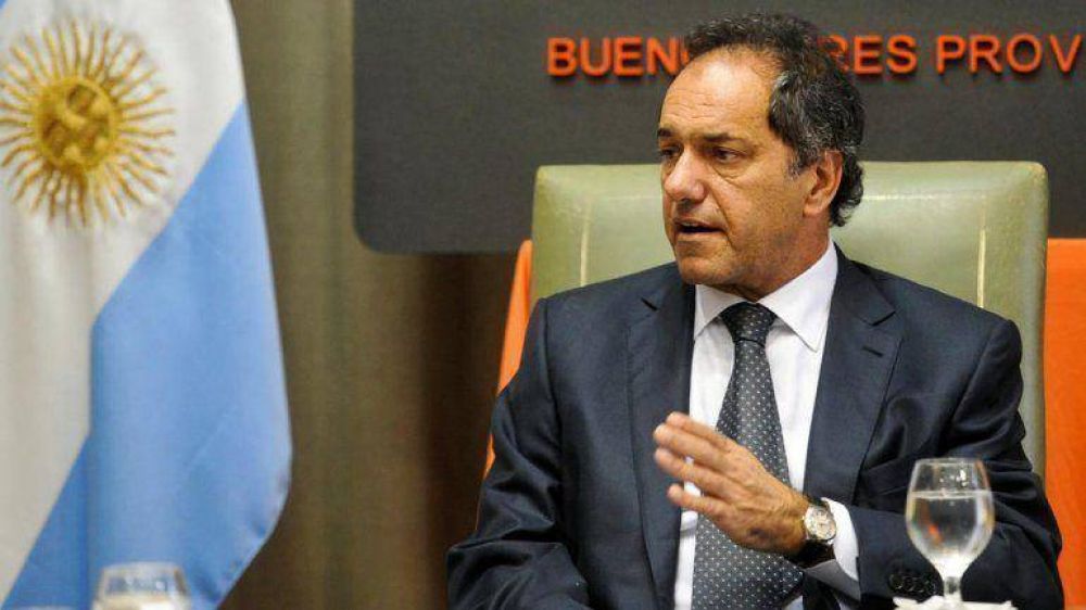 Scioli neg� un acercamiento con el massismo por la creaci�n de la Polic�a Municipal