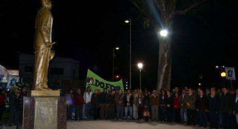 El PJ formose�o evoc� la figura de Per�n a 40 a�os de su muerte