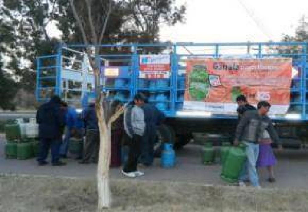 El jueves distribuyen garrafas sociales en Los Aromitos