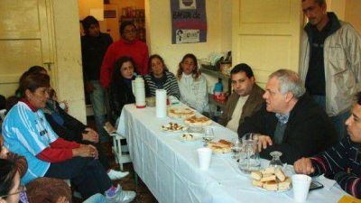 Masso se reuni� con microemprendedores