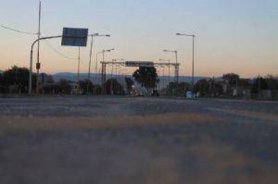 Pavimentan el Acceso Sur