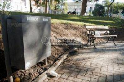La obra de la plaza 25 ser� inaugurada el 11 de julio