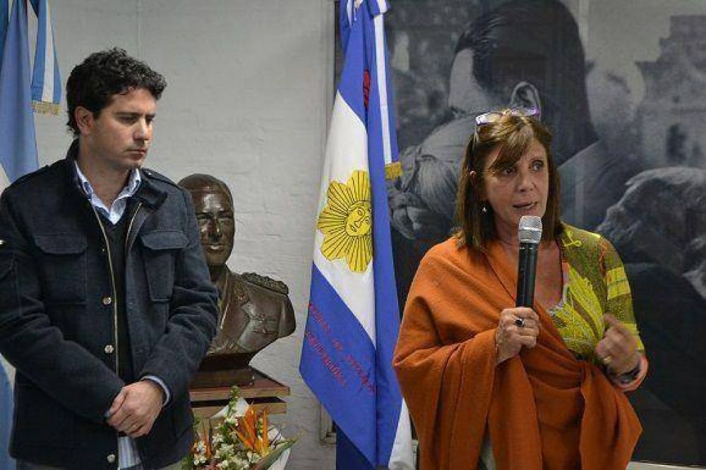 El PJ de San Isidro record� a Per�n