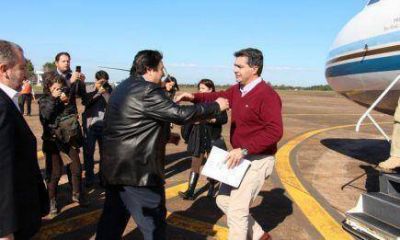 Closs firm� con la Naci�n convenios de asistencia inmediata a los damnificados por inundaciones