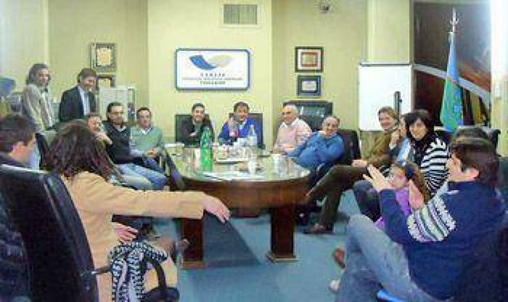 Mercado Central: referentes de la C�mara de Comercio se reunieron con concejales