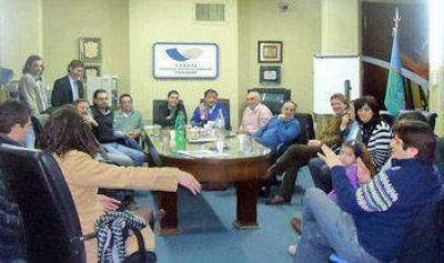 Mercado Central: referentes de la C�mara de Comercio se reunieron con concejales