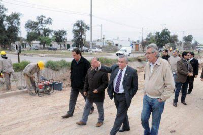 Infante supervis� la etapa final de la obra de Avenida Col�n